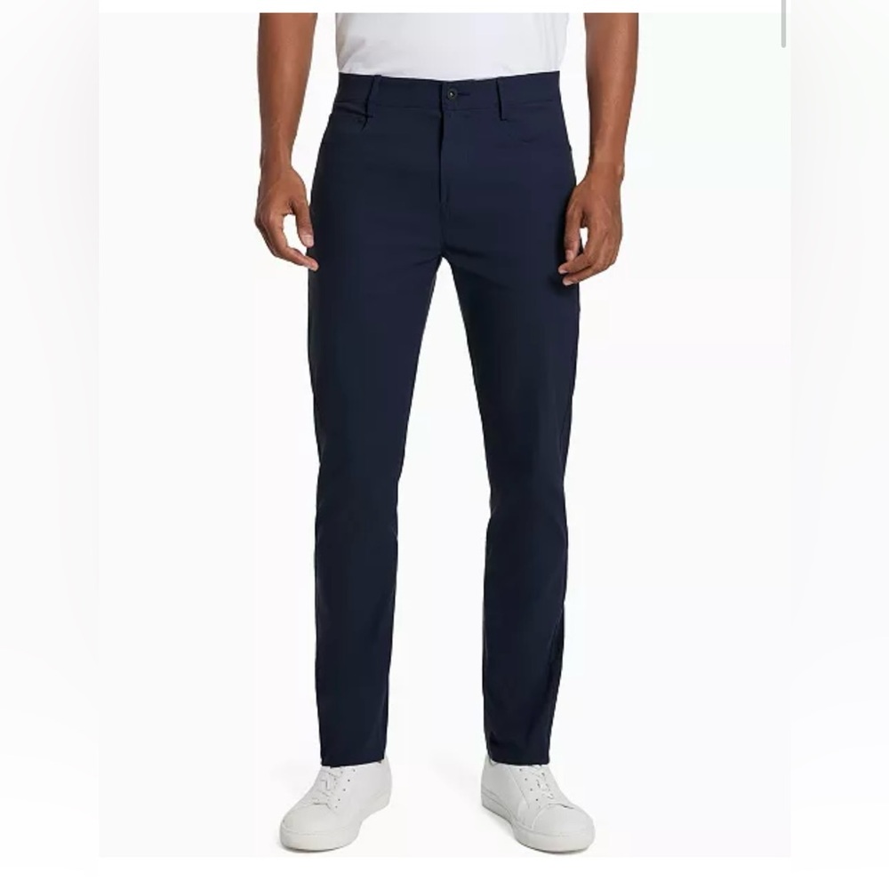 Kenneth Cole Men’s Slim Fit 5 Pocket Tech Pants NWT